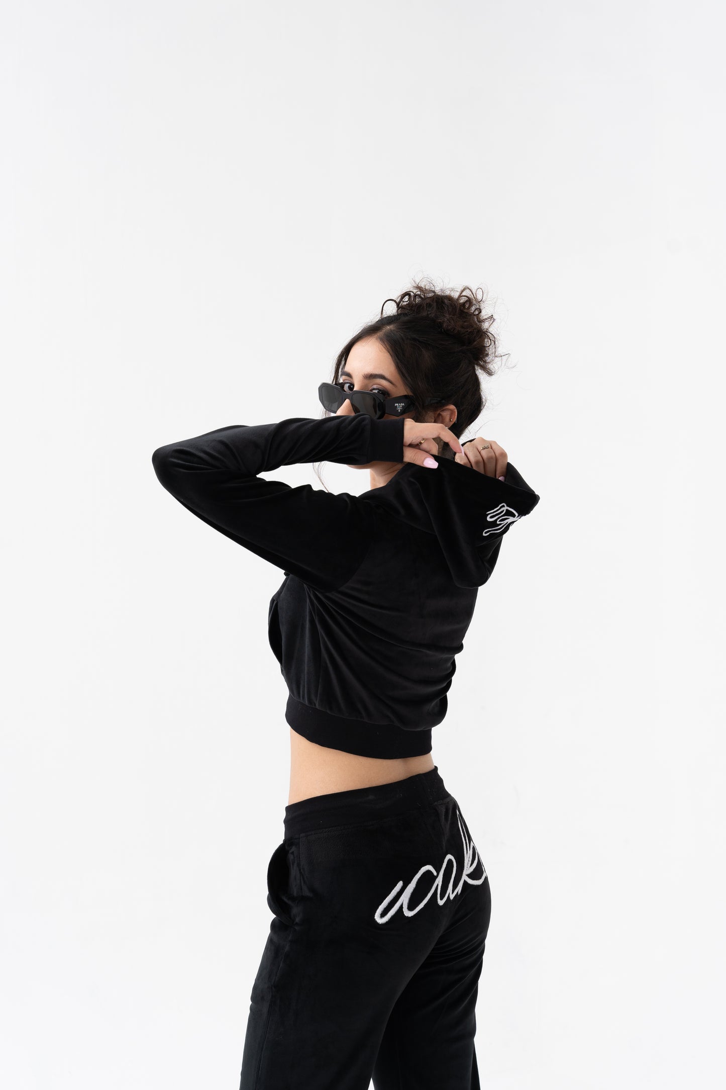 CAKE VELOUR TRACK PANTS