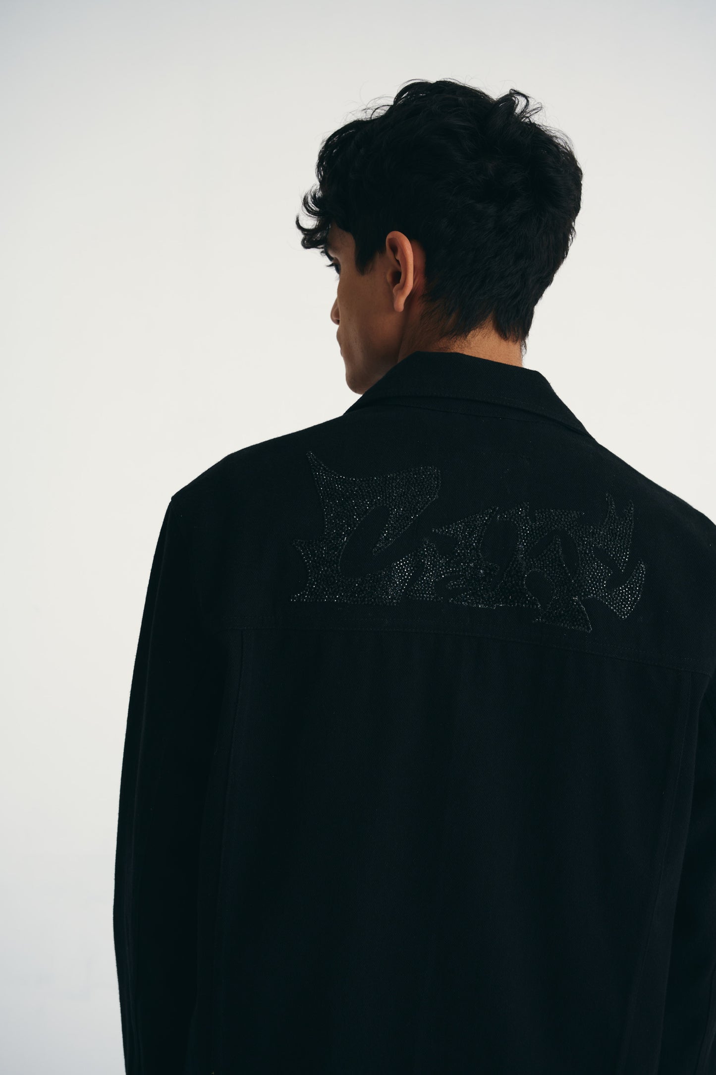 NOIR RHINESTONE JACKET