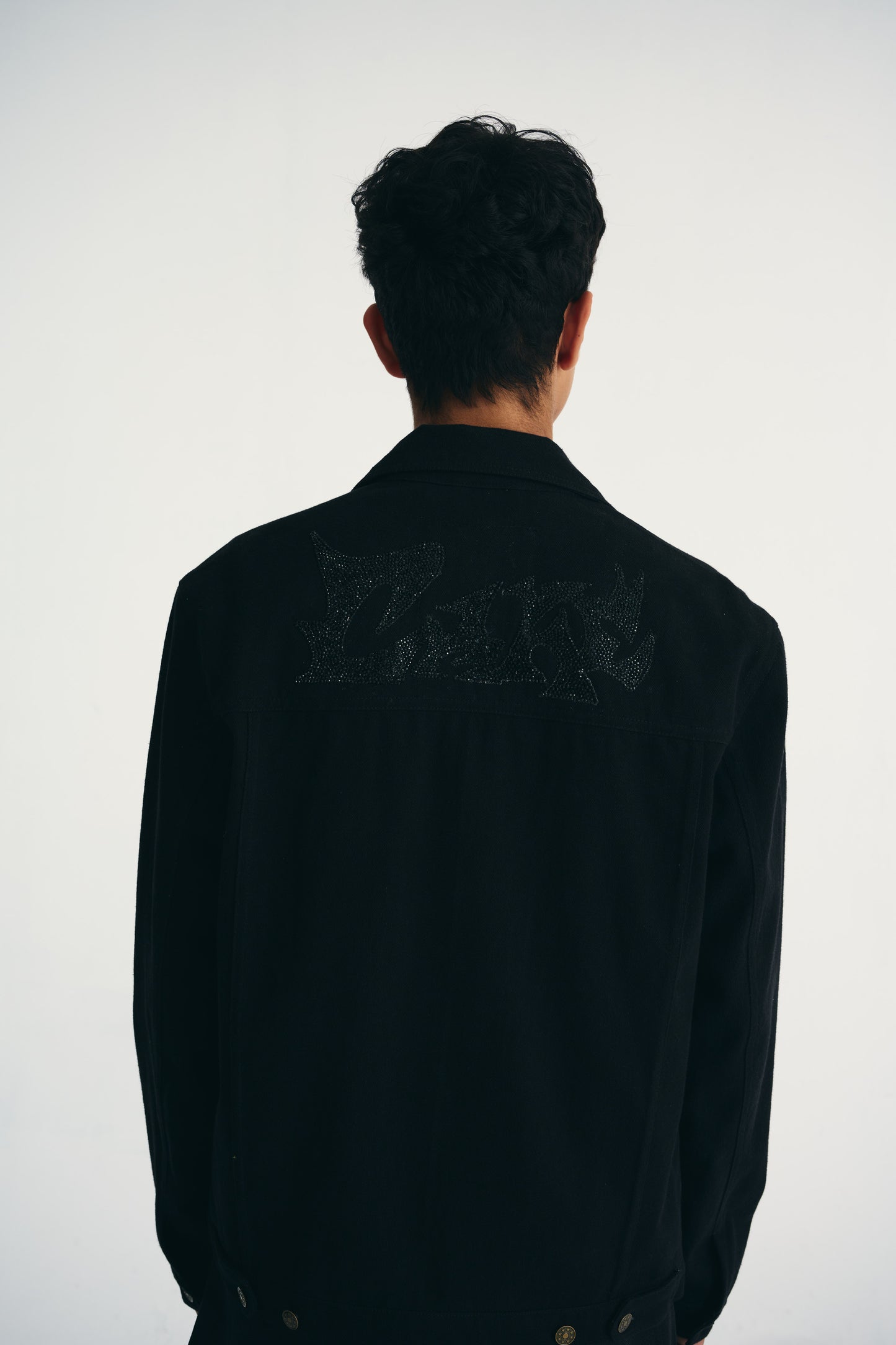 NOIR RHINESTONE JACKET