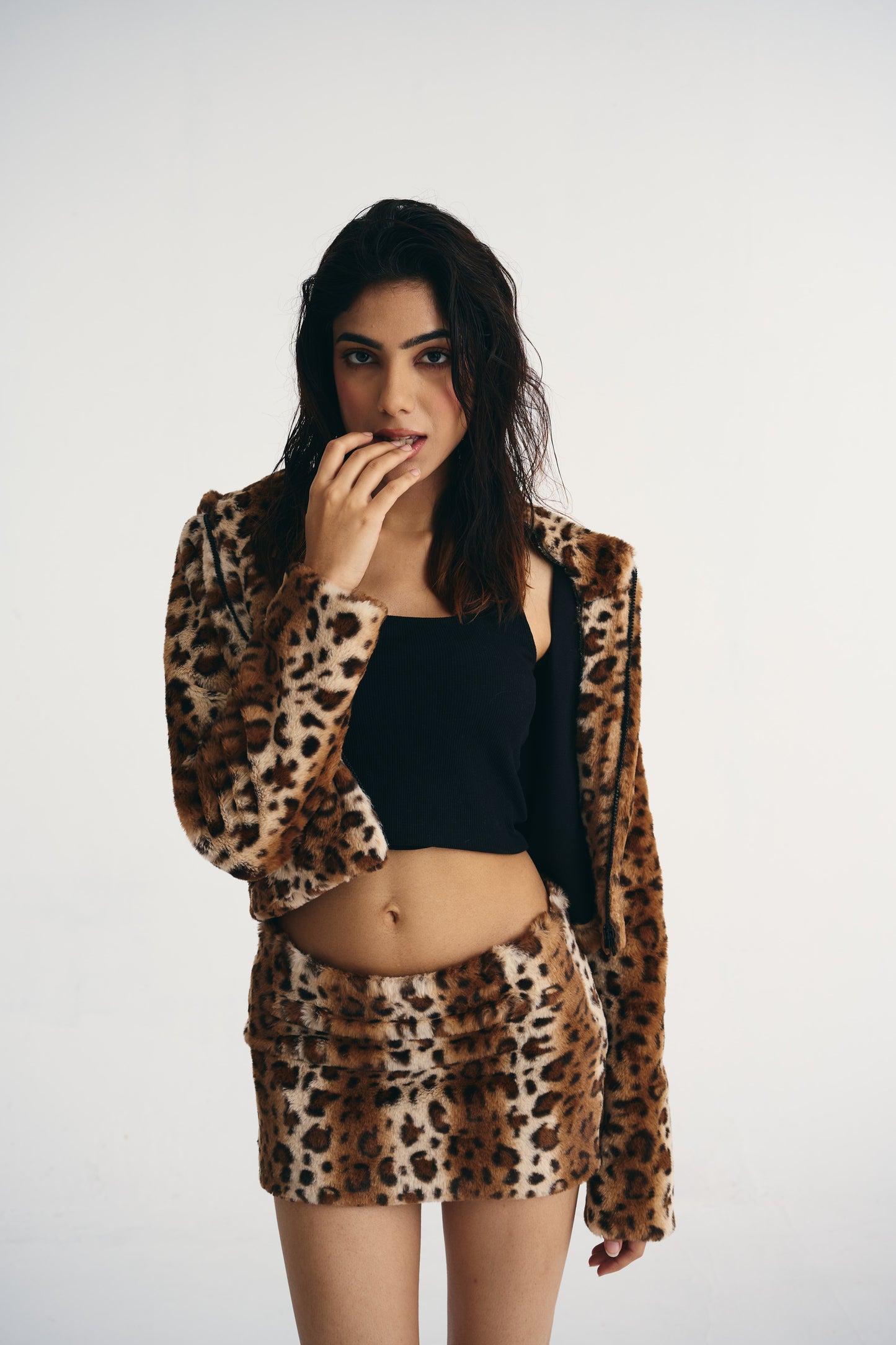 CHEETAH FUR SET