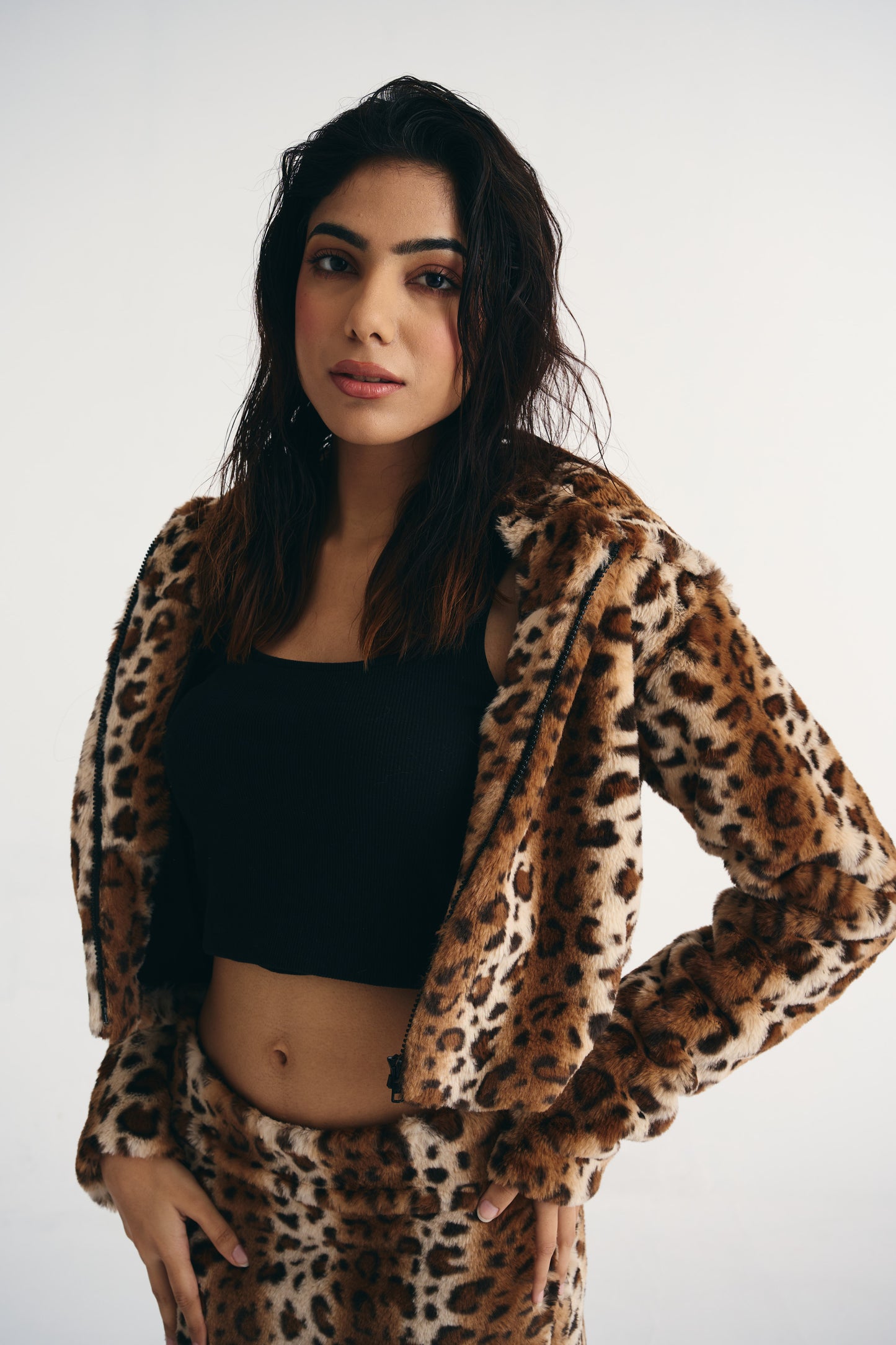 CHEETAH FUR SET