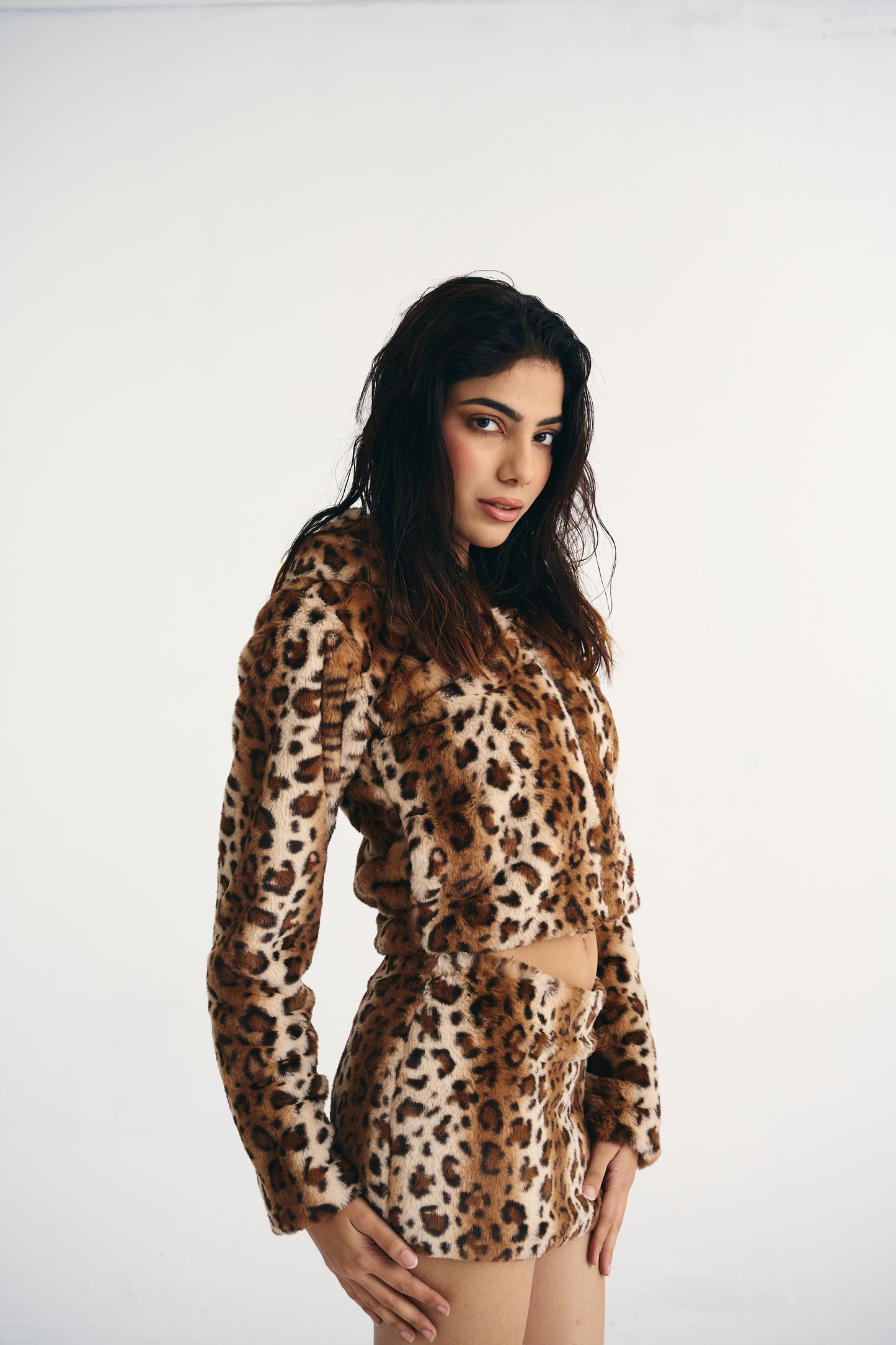CHEETAH FUR SET