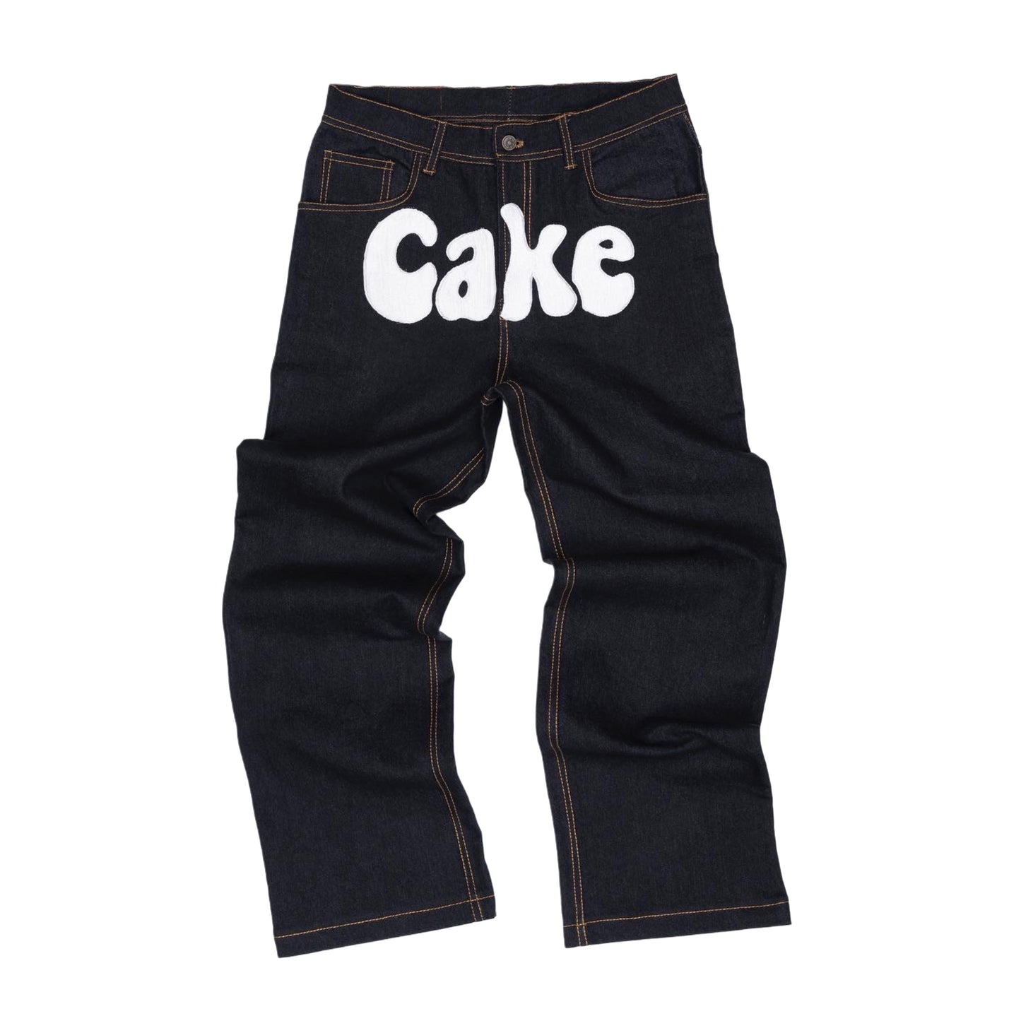 WHITE CAKE DENIM (FRONT PRINT)