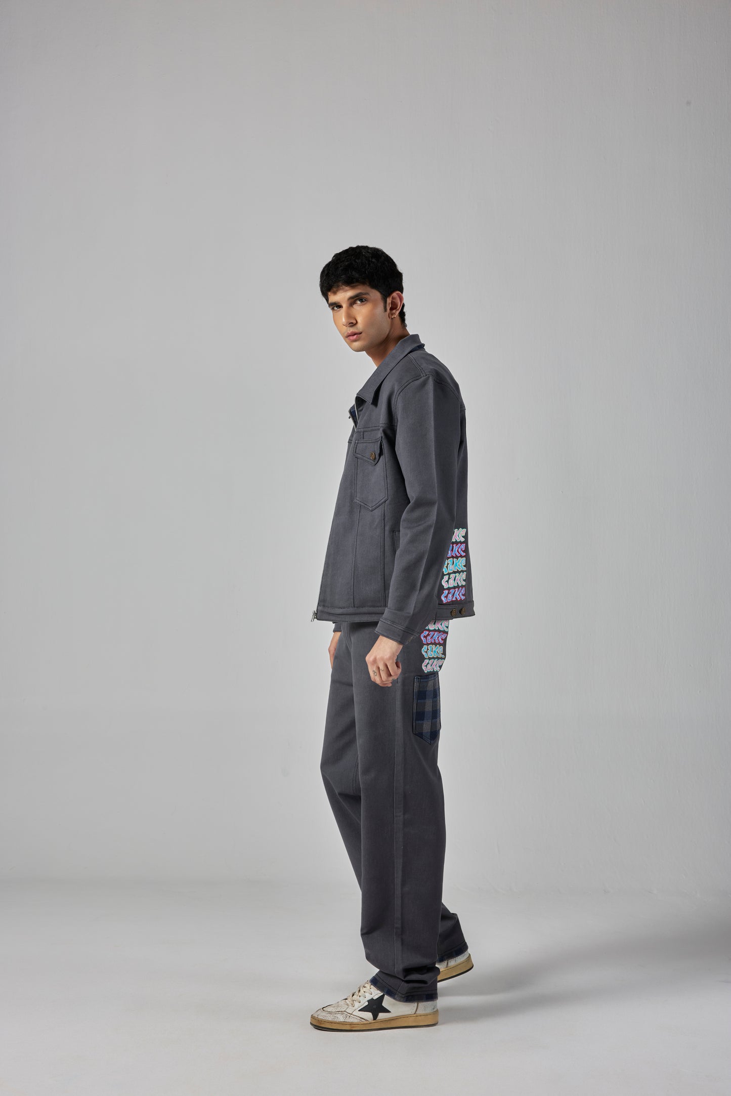MIXPATCH CAKE DENIM SET