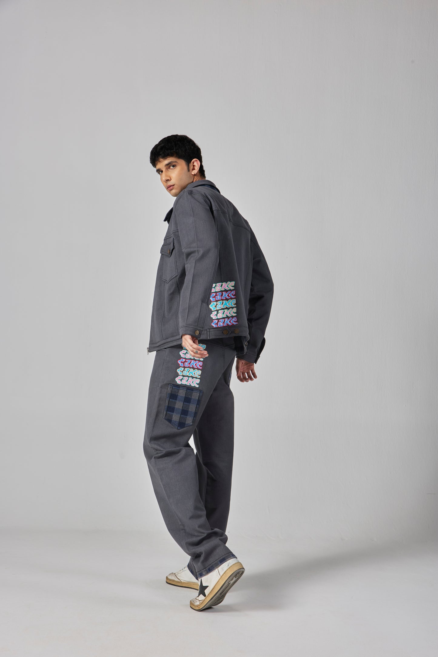 MIXPATCH CAKE DENIM SET