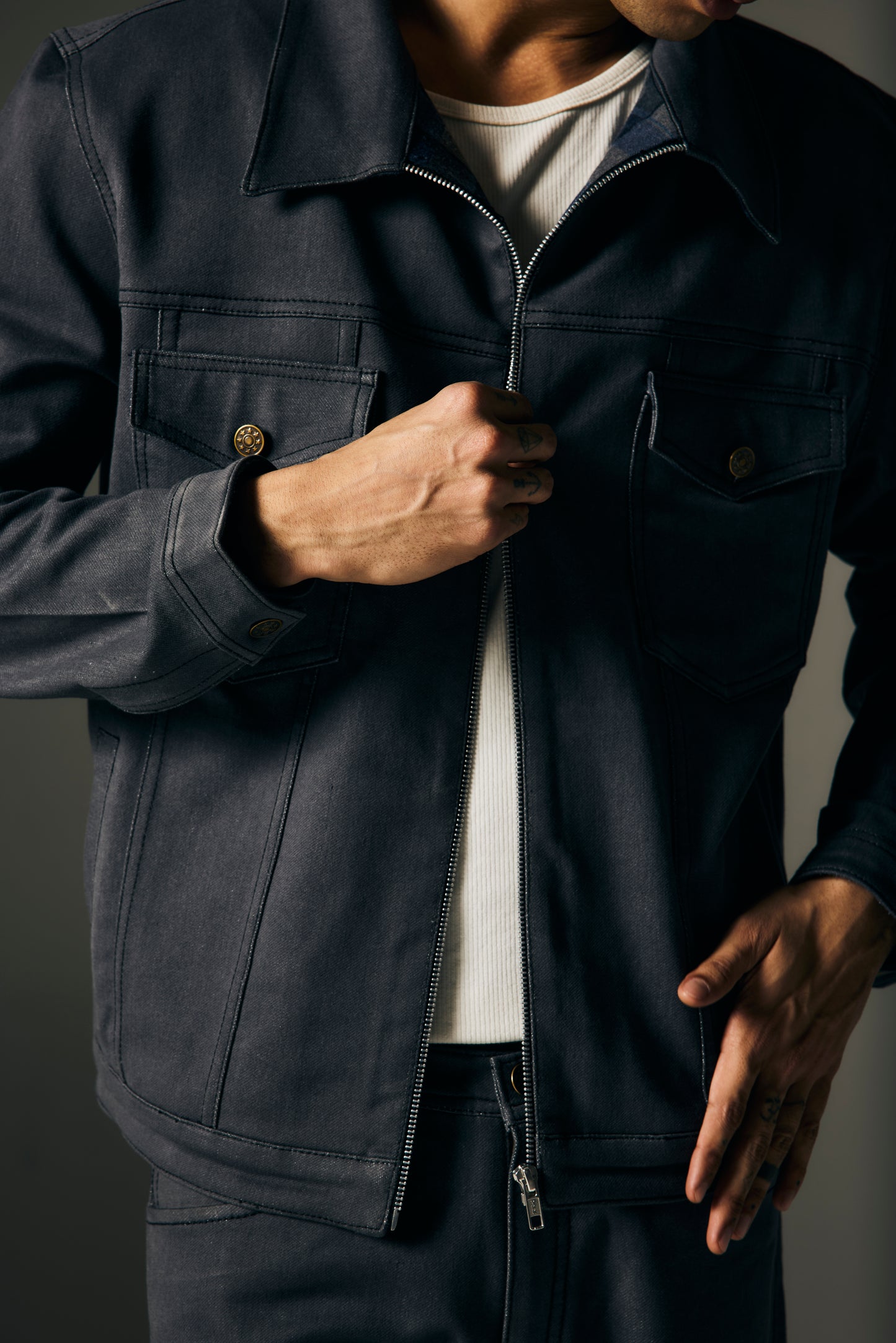 MIXPATCH CAKE DENIM SET