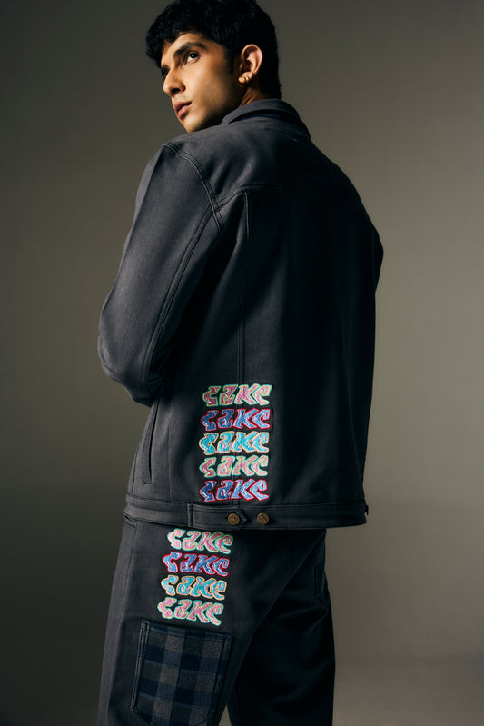 MIXPATCH CAKE DENIM SET