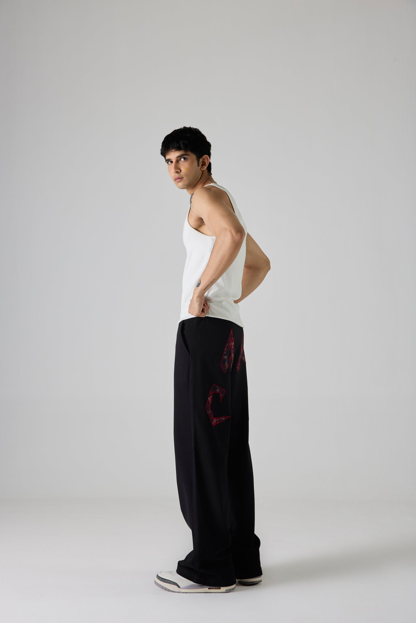 FLANNEL TRACKPANTS