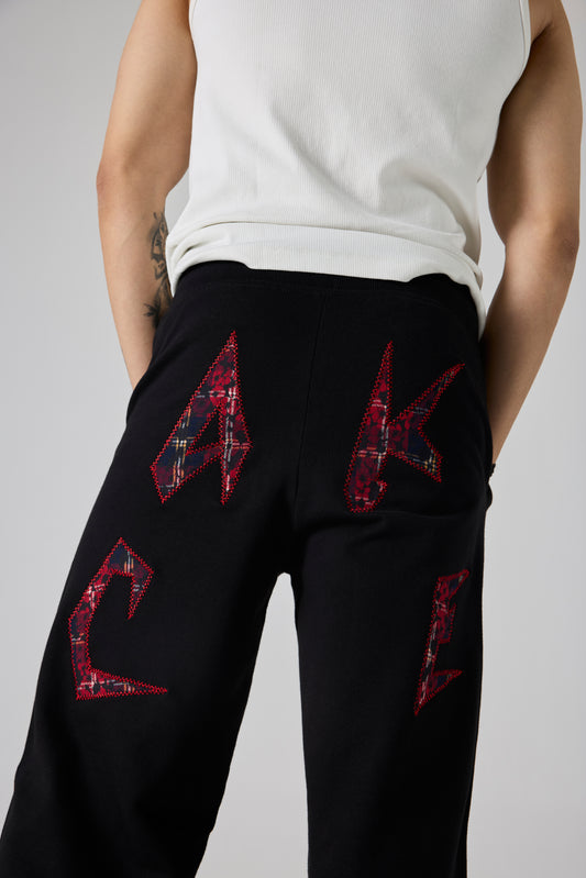FLANNEL TRACKPANTS