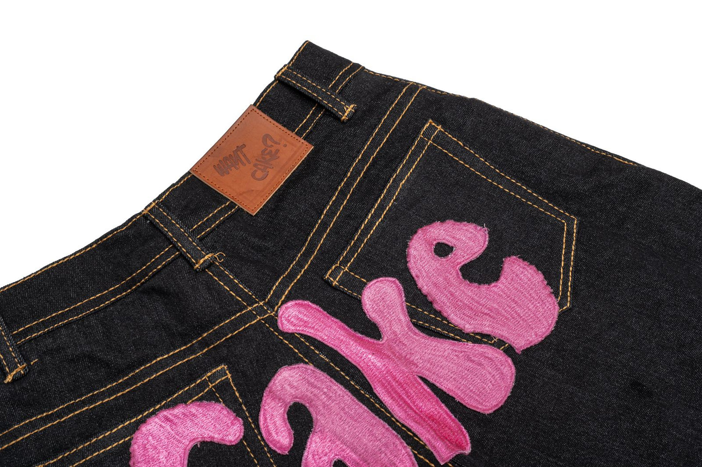PINK CAKE DENIM (BACK PRINT)
